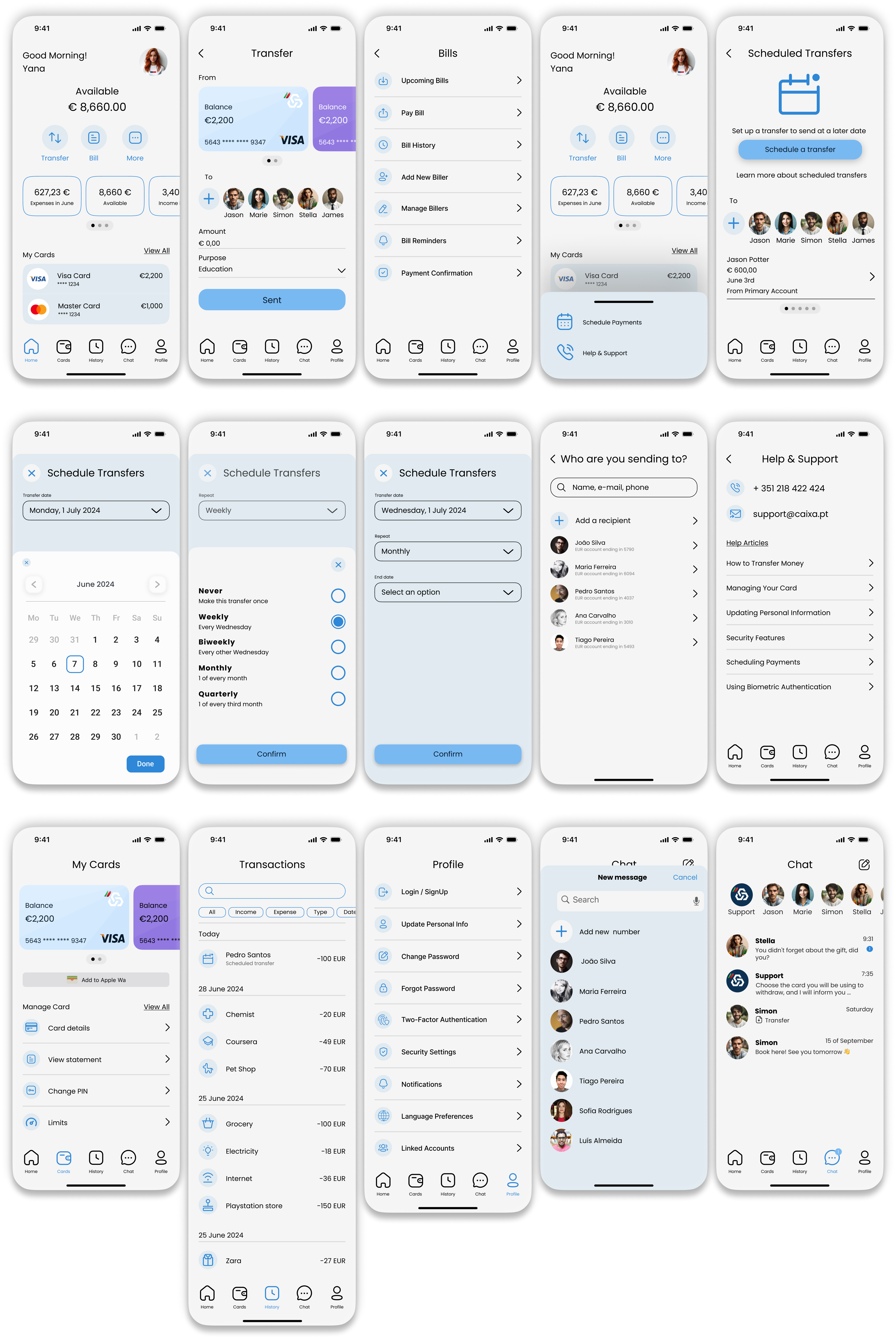 Dark and Light Themes